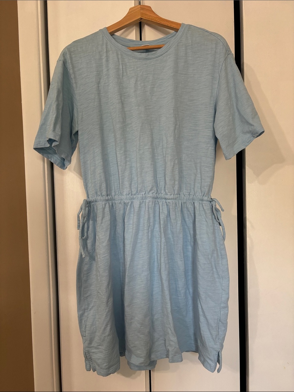 Old navy Light Blue Tie-Waist Dress